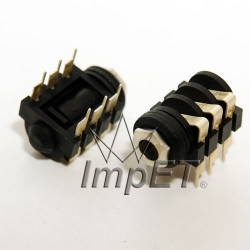 Gniazdo JACK 6,3 mm GSMJ-7A2