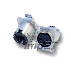 Gniazdo XLR tablicowe AMPHENOL