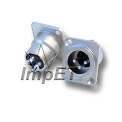 Gniazdo XLR tablicowe AMPHENOL