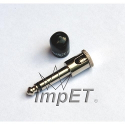 Wtyk JACK mono GEORGE L'S (kątowy)