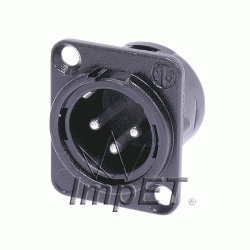 Gniazdo tabl. XLR NEUTRIK