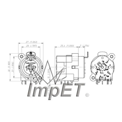 Gniazdo COMBO XLR/J NEUTRIK