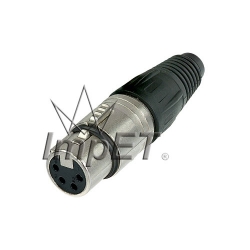 Wtyk XLR NEUTRIK (4 PIN)