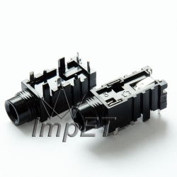 Gniazdo JACK 6,3 mm HLJ 7001-01-3010